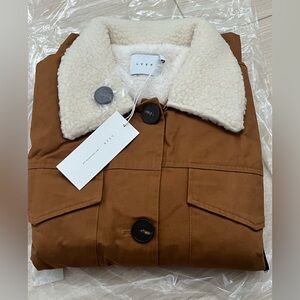 Lush Women’s Sherpa Lined Jacket Size M